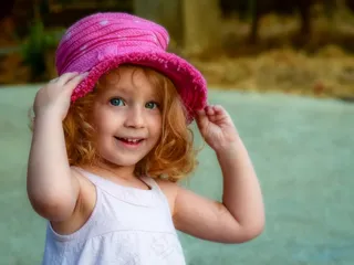 清新唯美可爱的女孩摄影图片