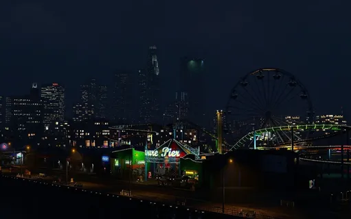 璀璨城市夜景图片 璀璨城市夜景图片