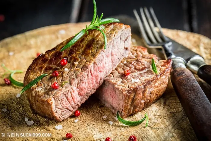 美味的烧烤牛肉高清图片