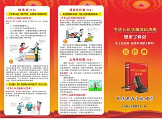 民法典折页  婚姻家庭  继承