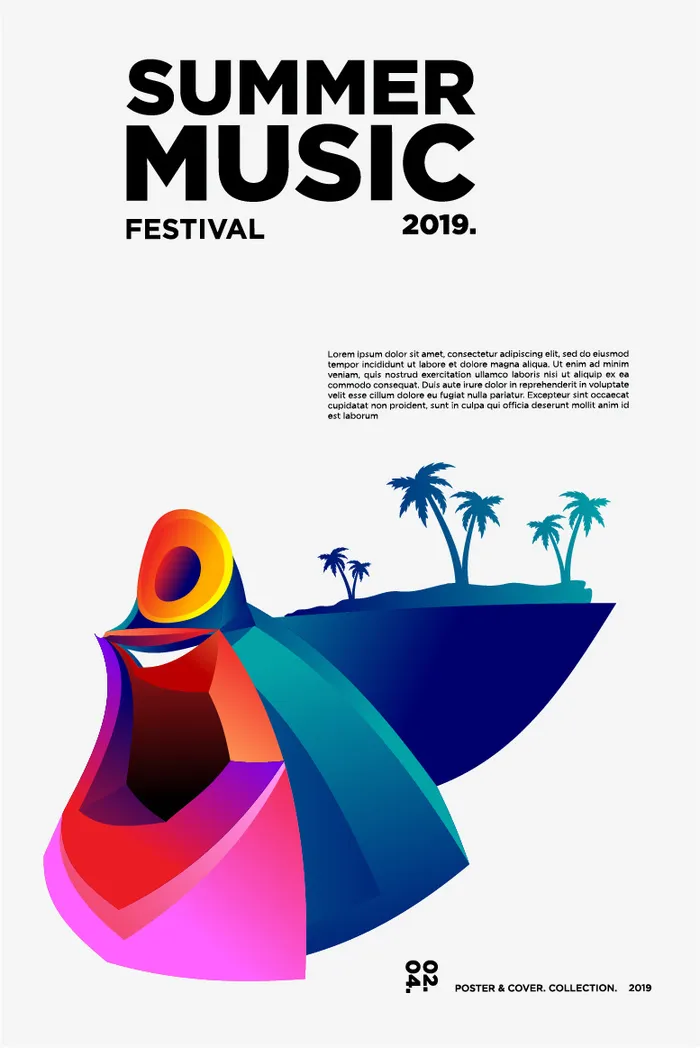 音乐系列免抠失量图ai矢量模版下载