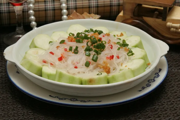 蒜茸粉丝蒸丝瓜12元份 (4)