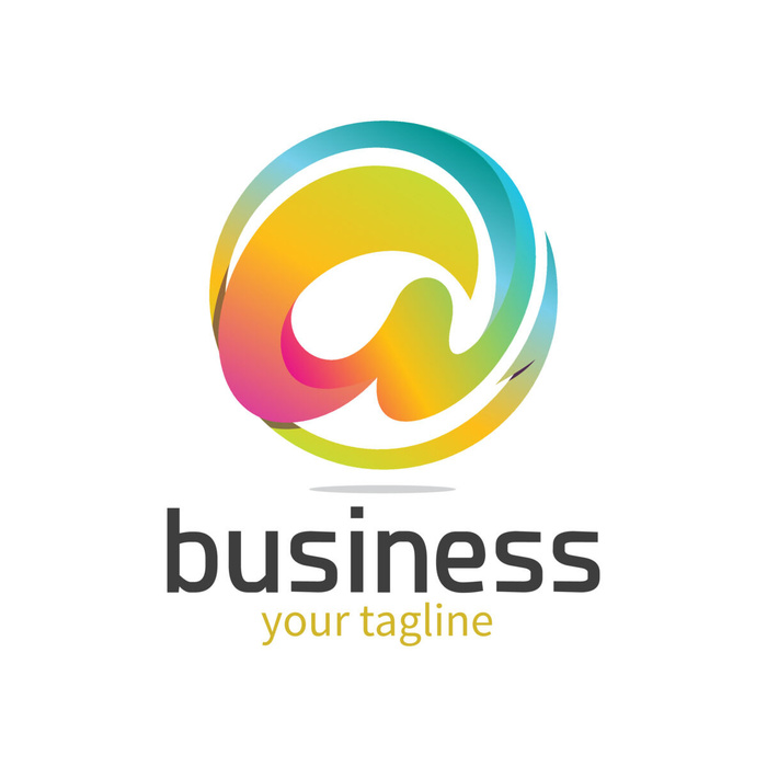 图标标识标志立体几何图形企业商标VI品牌LOGO设计模板AI矢量素材