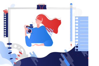 插画  图片  自拍  海报插画