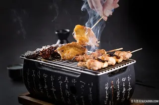 日本料理烧烤海鲜美食图片