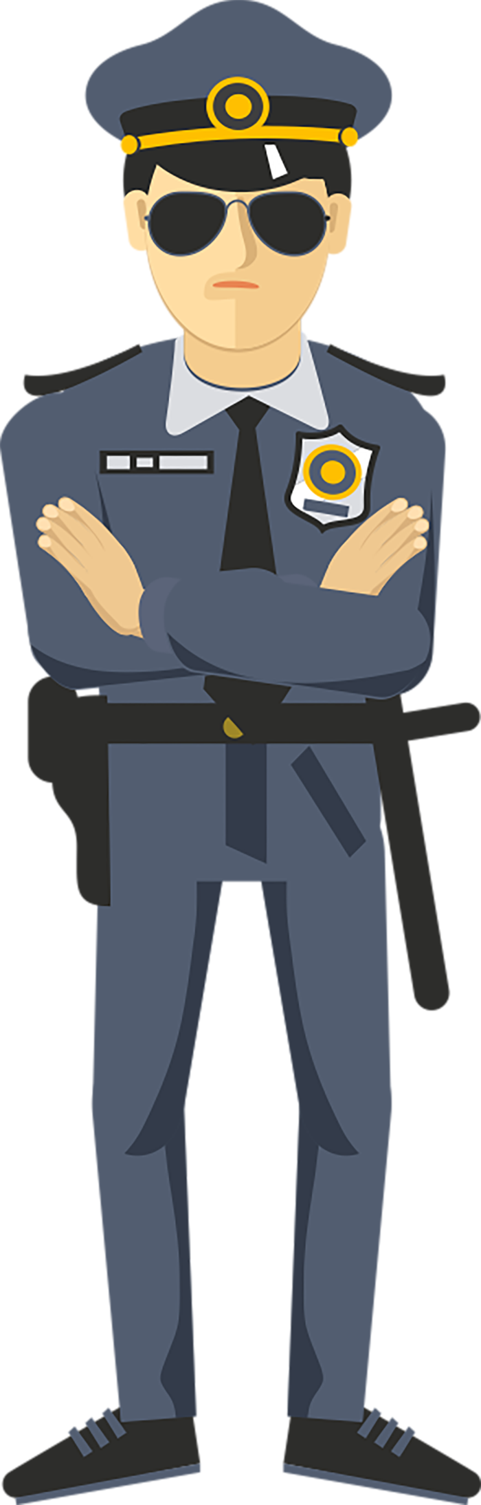 警察卡通人物