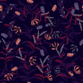 花卉唯美手绘花朵面料纹理手机壳布料面料印花服装矢量图案素材