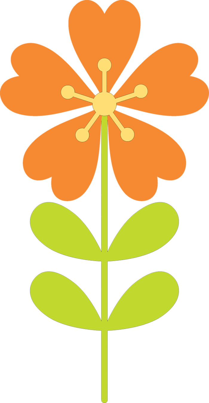 花朵卡通素材