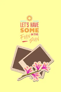 夏天海报|矢量|插画|扁平|风格