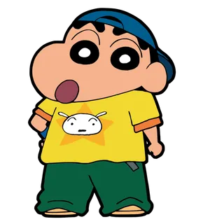 蜡笔小新可爱人物免扣素材