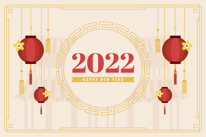 新年海报贺卡红包背景