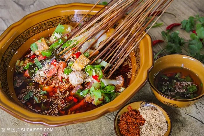 四川红油麻辣冷锅串串中华美食