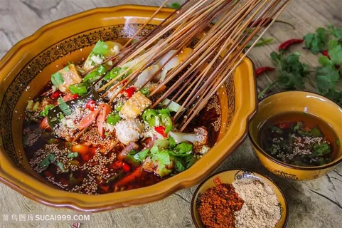 四川红油麻辣冷锅串串中华美食