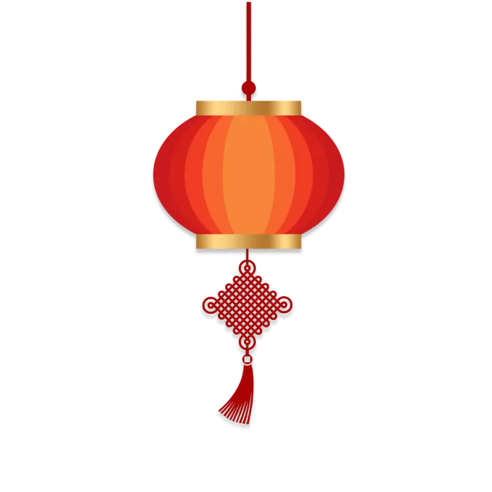 新年灯笼春节灯笼新年快乐灯笼