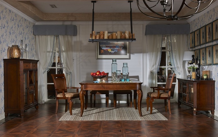 中式客厅装修效果图