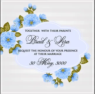 祝贺婚礼结婚邀请卡素材 祝贺婚礼结婚邀请卡素材