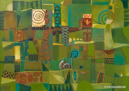 绿色时尚田园装饰画 绿色时尚田园装饰画