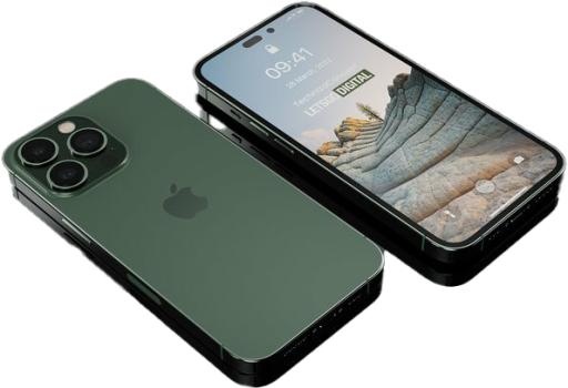 iPhone 14 PNG免抠(595x407)