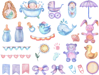 玩具素材奶瓶兔子