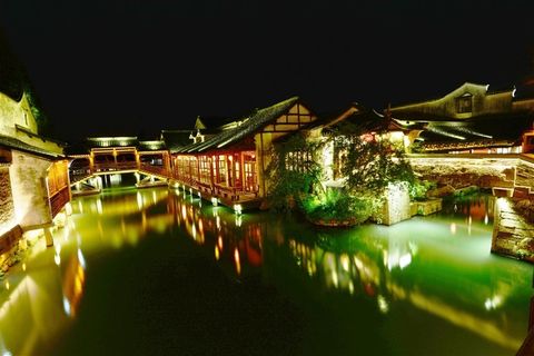 浙江乌镇夜景素材 浙江乌镇夜景素材
