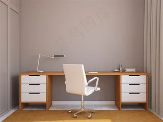 时尚书房设计图片