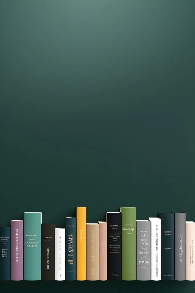 暗底黑板书籍背景(2400x3600)
