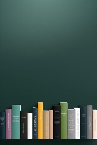 暗底黑板书籍背景