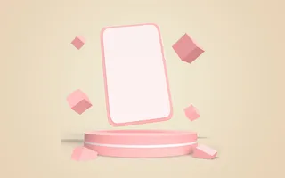 商店产品展示台素材