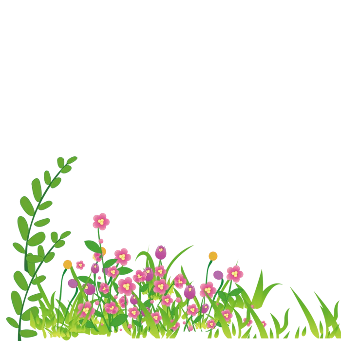 花草卡通画