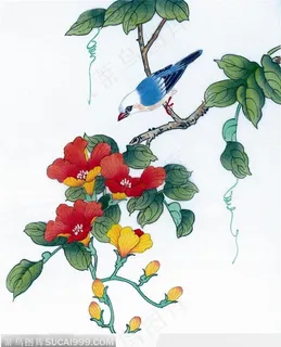 工笔画—茶花 工笔画—茶花
