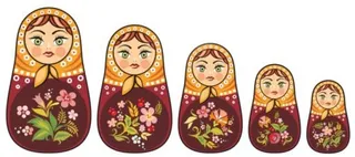 俄罗斯套娃 PNG免抠