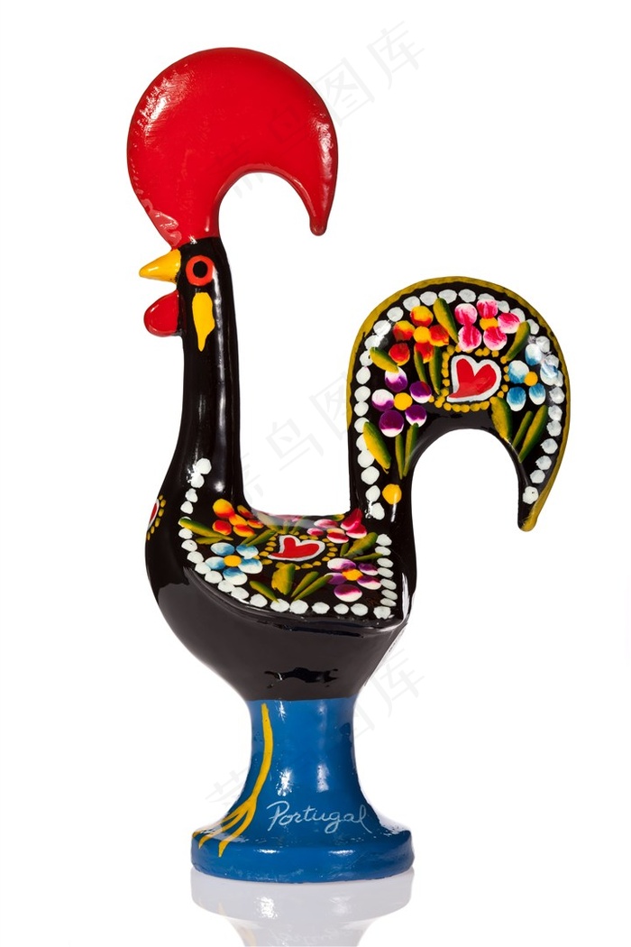 公鸡瓷器艺术品