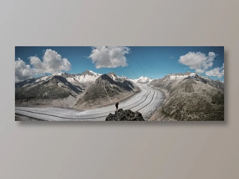 室外自然风格自然风景旅游雪山云彩