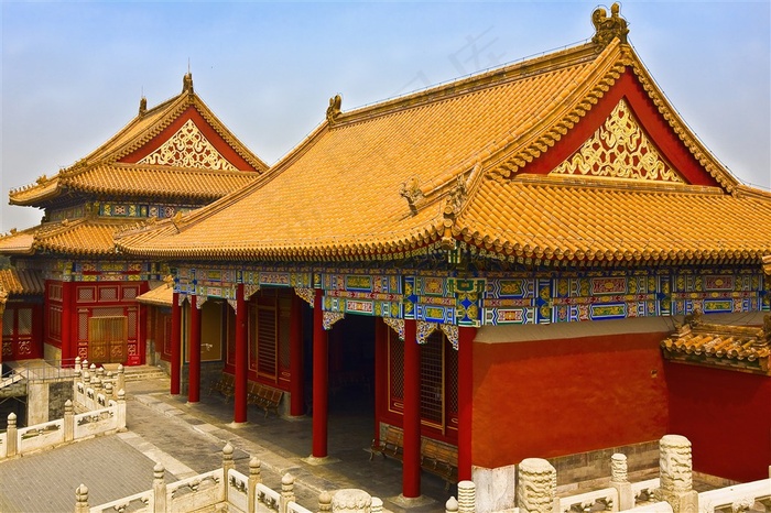 北京故宫风光素材图片