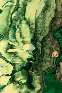 抽象时尚水彩艺术油画