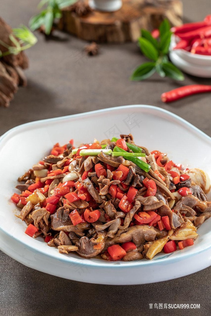 爆炒双肾美食图片