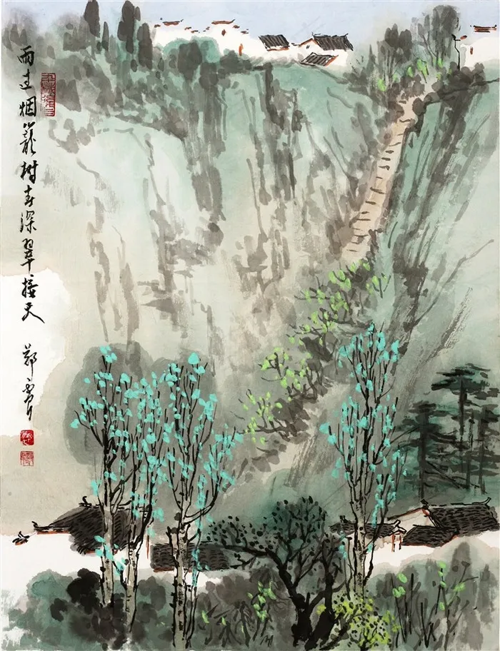 中国工笔山水画