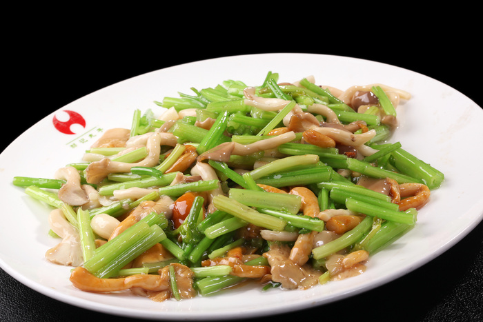 双菇爆小芹17元一份