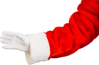 圣诞老人的手 PNG免抠