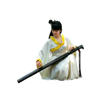 23 (4)免抠元素 免抠摄影 美女 人物 服装 古风 演奏