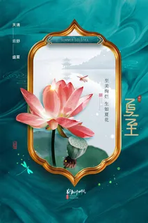 夏至 夏至宣传营销海报