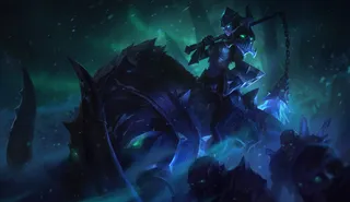 英雄联盟人物原画死亡骑士-瑟庄妮