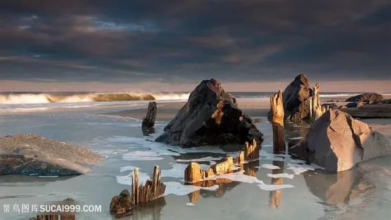 湖畔美景风景画壁纸