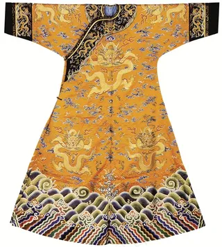 古代皇帝服装样式图案针织刺绣图片