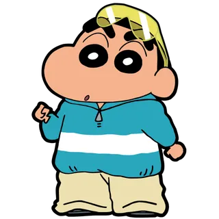 蜡笔小新可爱人物免扣素材