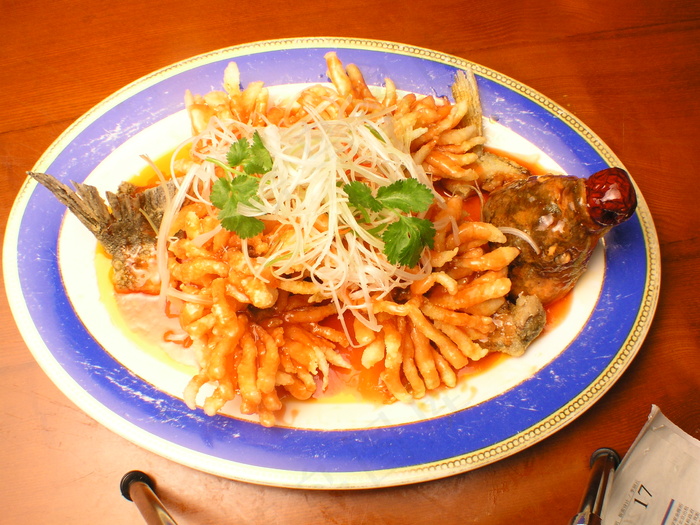 粤菜1522菊花全鱼