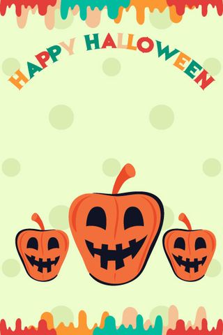 万圣节小鬼捣蛋儿童矢量插画扁平