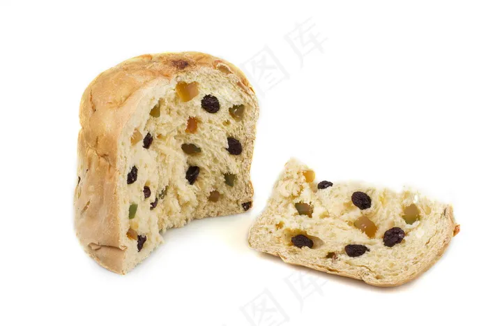 葡萄干面包图片