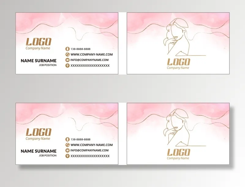 名片模板高档名片公司名片商务名片ai矢量模版下载