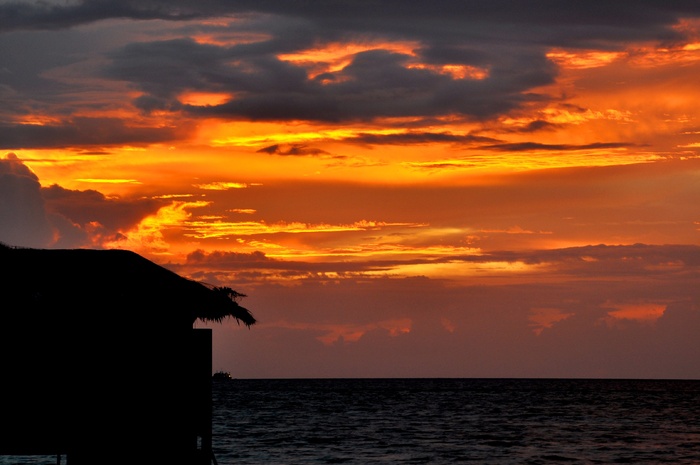 浪漫夕阳摄影